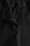 X Nurbeli Black Pleated Asymmetrical Closure Women's Palazzo Pants - 5