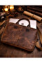 Genuine Leather Laptop Men's Briefcase & 2136 with 13 Inch Laptop Compartment