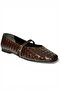 Y726368209 Brown Flat Women's Ballerinas - 6