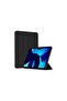 جراب حماية ذكي لجهاز iPad 10.2، لون أسود فاخر، مقاوم للصدمات - 5