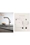Kitchen Sink Faucet with Water Purification Outlet, 2-Function Sprinkler, Spiral, Nickel Color, 7 Years Warranty, Imported - 6