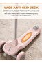 Glyde Kids Skate Scooter For Kids, Foldable 4 Height Adjustable Handle Baby Smart Kick Scooter - 8
