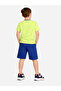 Boys Round Round Graphic T-Shirt & Blue Shorts Set - 2
