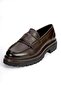 Mocassino Genuine Leather Handmade Brown Casual Shoes