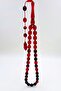 Arpa Cut Red-Black Amber Prayer Beads – Masterful Craftsmanship, Collectible Stylish Design - 4