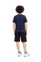Boys Skater Graphic T-Shirt & Black Shorts Set - 4