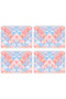 American Service Set of 4 Marine Themed Plate Mats Stain Resistant American Service Modern American Service - 2