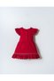 Baby Girl Scalloped Cotton Dress – Stylish Design with Lace Detail - 4