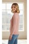 Riviera 100% Cotton V-Neck Women's Sweater - 3