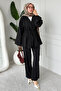 Tied Double Suit Set M3005 Black - 3