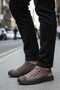 Vigor Brown Daily Orthopedic Men's Sports Shoes - 5