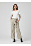 Wide Leg Pants with Belted Waist 74119 - 5