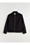 Lcw Vision Black Shirt Collar Men's Jacket - 8