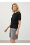 Women's Crew Neck Openwork Soft Textured Knitwear Sweater 8718Sw - 3