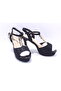 26Y493-2 Evening Dress Sandals with Stones and Scarf - 2