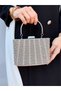Women's Stone-Embellished Handbag and Long Chain Strap Bucket Model Evening Dress Bag (Wedding Engagement Marriage Prom Graduation) - 2