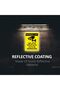 Self Adhesive Warning CCTV in Operation Sticker Sign 20x15cm Arabic/English (1-Pack, Yellow/Black) - 2
