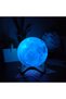 Rgb Controlled 3D Moon Night Light, Large Size, 25cm - 6