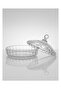 Acrylic Serving Tray with Lid Round 24cm,Cake Dessert Platter Cover,BB4189 - 2