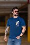تي شيرت مطرز بـ 2 خيطًا على شكل أوراق الشجر