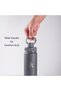 750ml Stainless Steel Water Bottle,Insulated, Leak Proof, Thermos Bottle for Kids (Grey) - 5