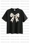Kurdale Teddy Bear and Dog Printed 3-Pack Black-White-Pink Girls' T-Shirt - 4