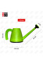 Garden Watering Can with Long Spout & Shower Head, Lightweight Plastic, Green - 3