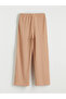 Nevavm Wide Leg Girls' Pants with Elastic Waist and Difference in Color - 2