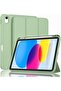 جراب لجهاز iPad من الجيل العاشر مقاس 10.2 بوصة مع حامل قلم.