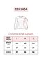 Crew Neck Lace Transparent Blouse 8054 - 8