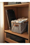 1 Piece Steel Cabinet and Shelf Organizer Bitter Brown 45X25X20 Foldable Clothing Organizer - 3