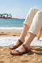 Women's Cork Sole Anatomical Flip-Flop Slippers |   Beach Slippers