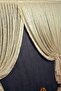 Premium Mink/Beige Broken Glass Pattern Double-Breasted Design Tulle Curtain with 3 Layers of Pleated Fabric - 4