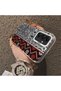 Samsung Galaxy A16 Compatible Kilim Patterned Silicone Edge Hard Back Anti-Fall Phone Case - 3