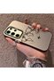 Samsung Galaxy S24 Ultra Compatible Silicone Edge Hard Back Anti-Fall Phone Case with Airplane Pattern