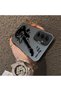 Samsung Galaxy A55 Compatible Silicone Edge Hard Back Anti-Fall Phone Case with Guitar Pattern - 3