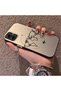 Samsung Galaxy A05 Compatible Silicone Edge Hard Back Anti-Fall Phone Case with Airplane Pattern