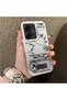 Poco M6 4g Compatible Silicone Edge Hard Back Anti-Fall Phone Case with Airplane Pattern - 2