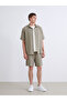 Ozmarka New Season Comfortable Fit Short Sleeve Men's Shirt - 3