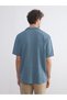 Ozmarka New Season Regular Fit Resort Collar Short Sleeve Men's Shirt - 4