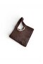 Women's Brown Bead Detailed Hand Knitted Bag - 5