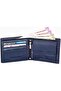 Navy Leather Wallet for Men - 3