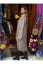 Mink Color Asymmetrical Design Tunic - 2