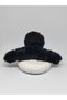 Plush Hair Clip Large Size – Soft Furry Winter Women's Hair Clip