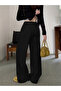 Unisex Ribbon Baggy Cut Wide Leg Sweatpants - 2