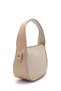 Knitted Detail Baguette Fioana Women's Shoulder Bag Beige - 3