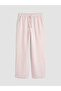 Elastic Waist Linen Women's Trousers - 5