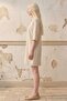 My Fashion Polo Collar Half Sleeve Mini Dress - 2