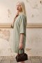 My Fashion Polo Collar Half Sleeve Mini Dress - 3