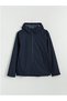 Lcwaikiki Classicblack Standard Fit Hooded Men's Raincoat - 3